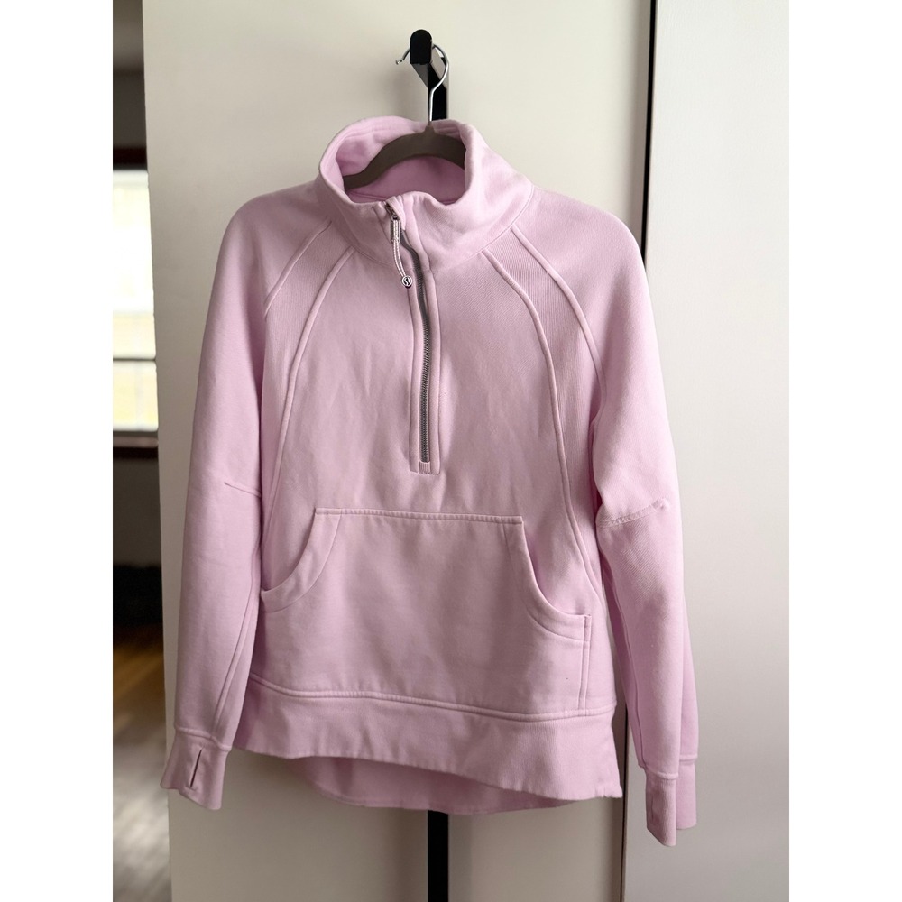 Lululemon Scuba Oversized Funnel-Neck Zip *Long – Size XS/S – Meadowsweet Pink
